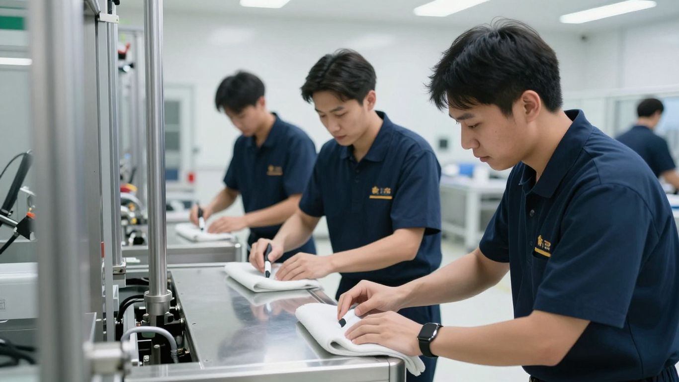 Nettoyage professionnel d'équipements industriels à Aubagne.